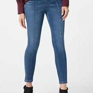 Laurie Felt Silky Denim Center Seam Ankle Skinny